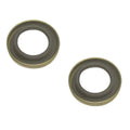 Set of 2 Oil Retainers for OMC (0329922, 329922, Sierra 18-2061, GLM 86240)