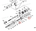 Seal Kit for Mercruiser Bravo II Lower Unit (26-82109225, 34821)
