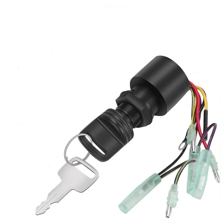 2X Ignition Key Switch Starter for Mercury Marine Outboard (87-17009A5, MP41070-2)