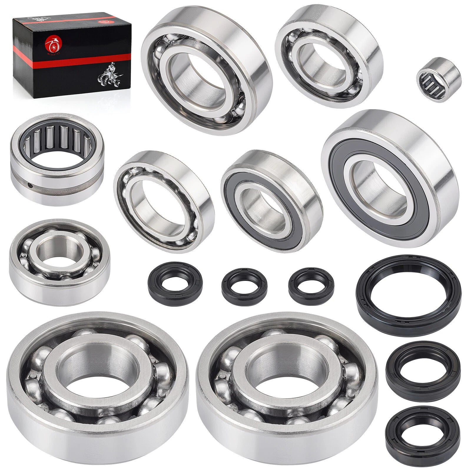 Crank Shaft & Transmission Bearings & Seals Kit for Yamaha YZ400F (1998–1999)