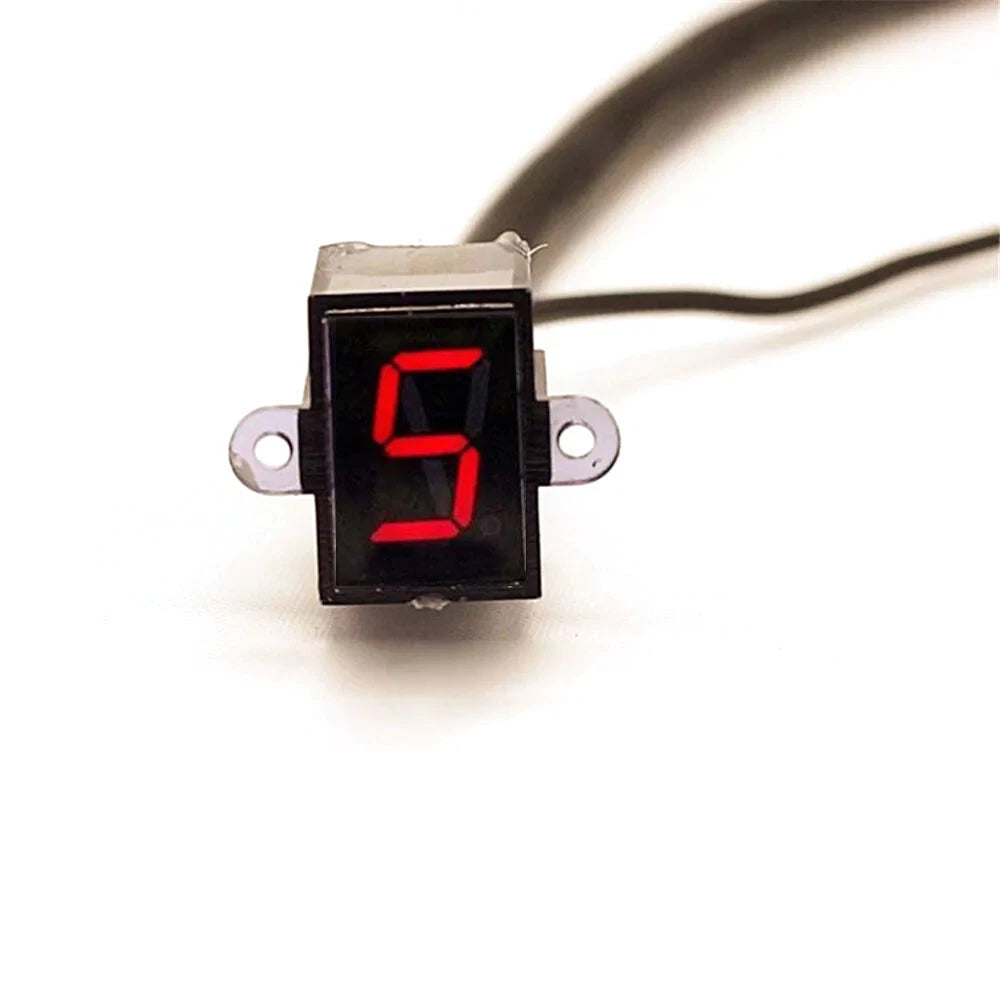 Shift Lever Gauge LED Digital Gear Display for Motorcycle (N-5)