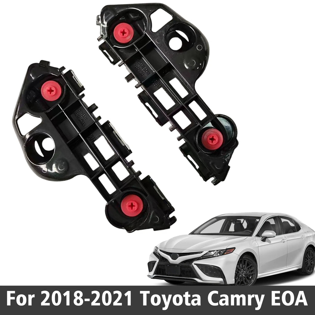 Bumper Bracket Set for Camry (2018–2021) LH & RH Retainer Hold Mount Support