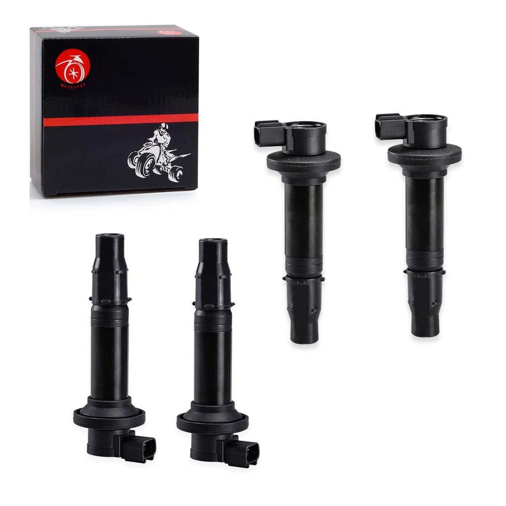 Set of 4 Ignition Coils for Yamaha YZF-R6 (1999–2002) 5EB-82310-00-00