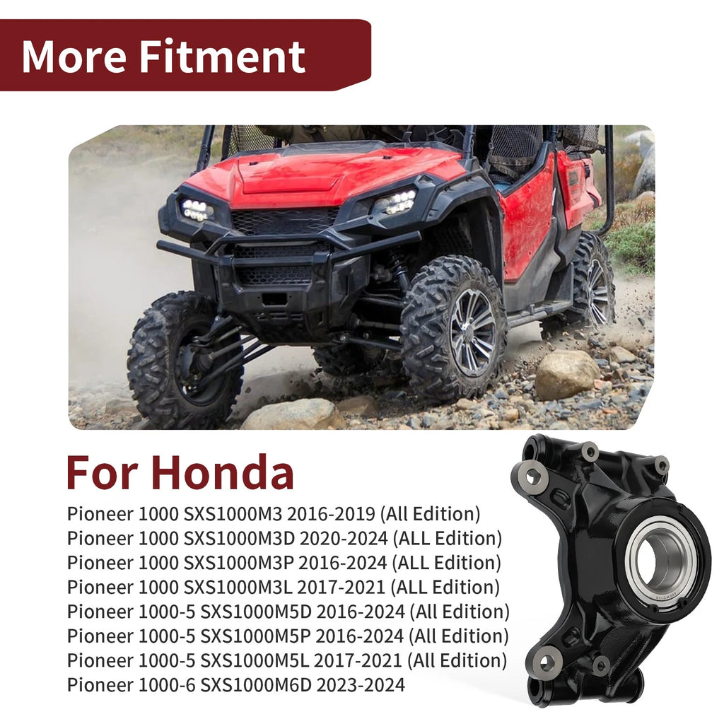 Rear Right Knuckle Kit 52210-HL4-A00 for Honda Pioneer 1000 1000-5 (2016–2024)