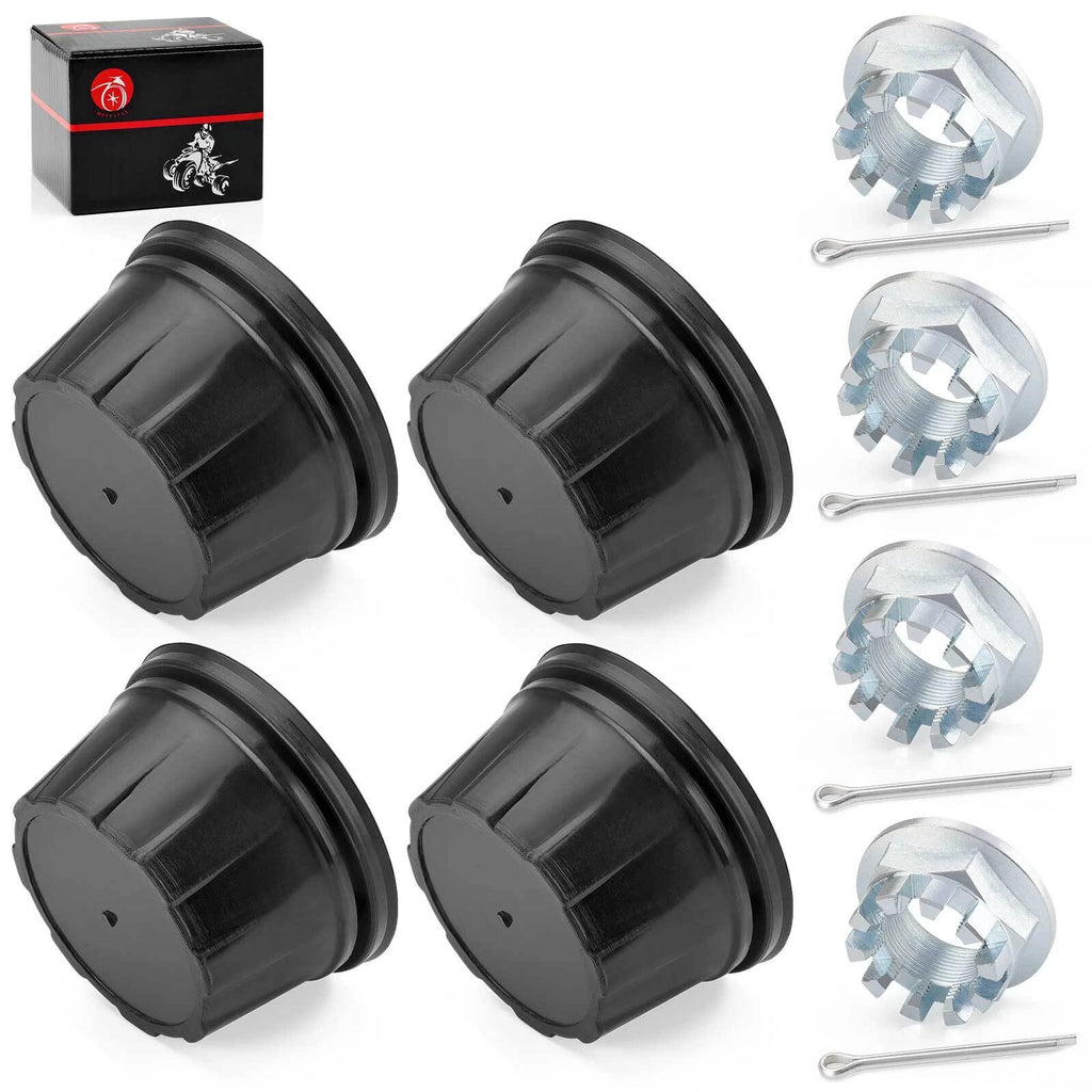 Set of 4 Wheel Center Cap Nut Pin Kit for Honda Rancher 420, Foreman 500, Rubicon 520
