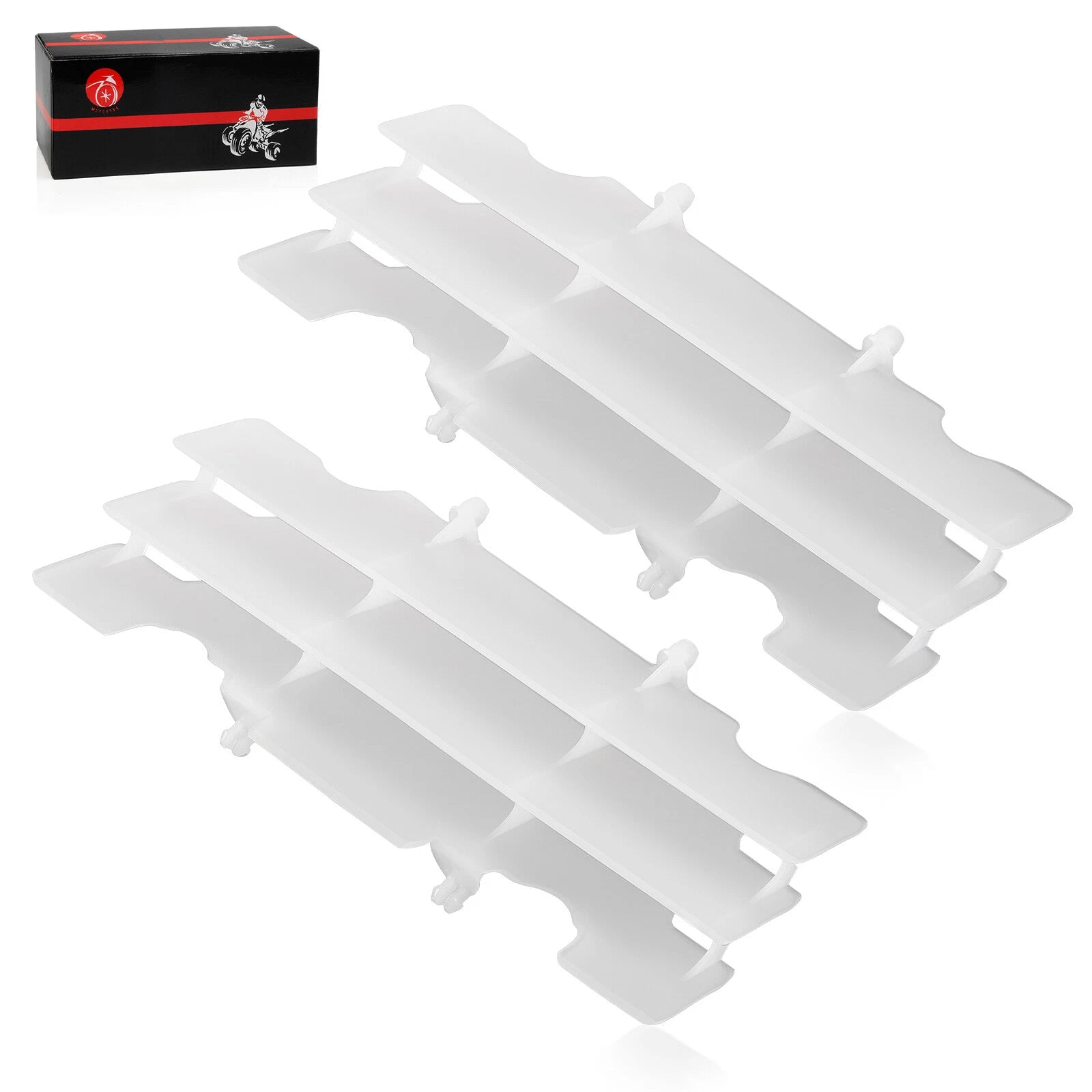 2X Radiator Grille Louvre Rad Guards for Honda CR125R (1992–1997)