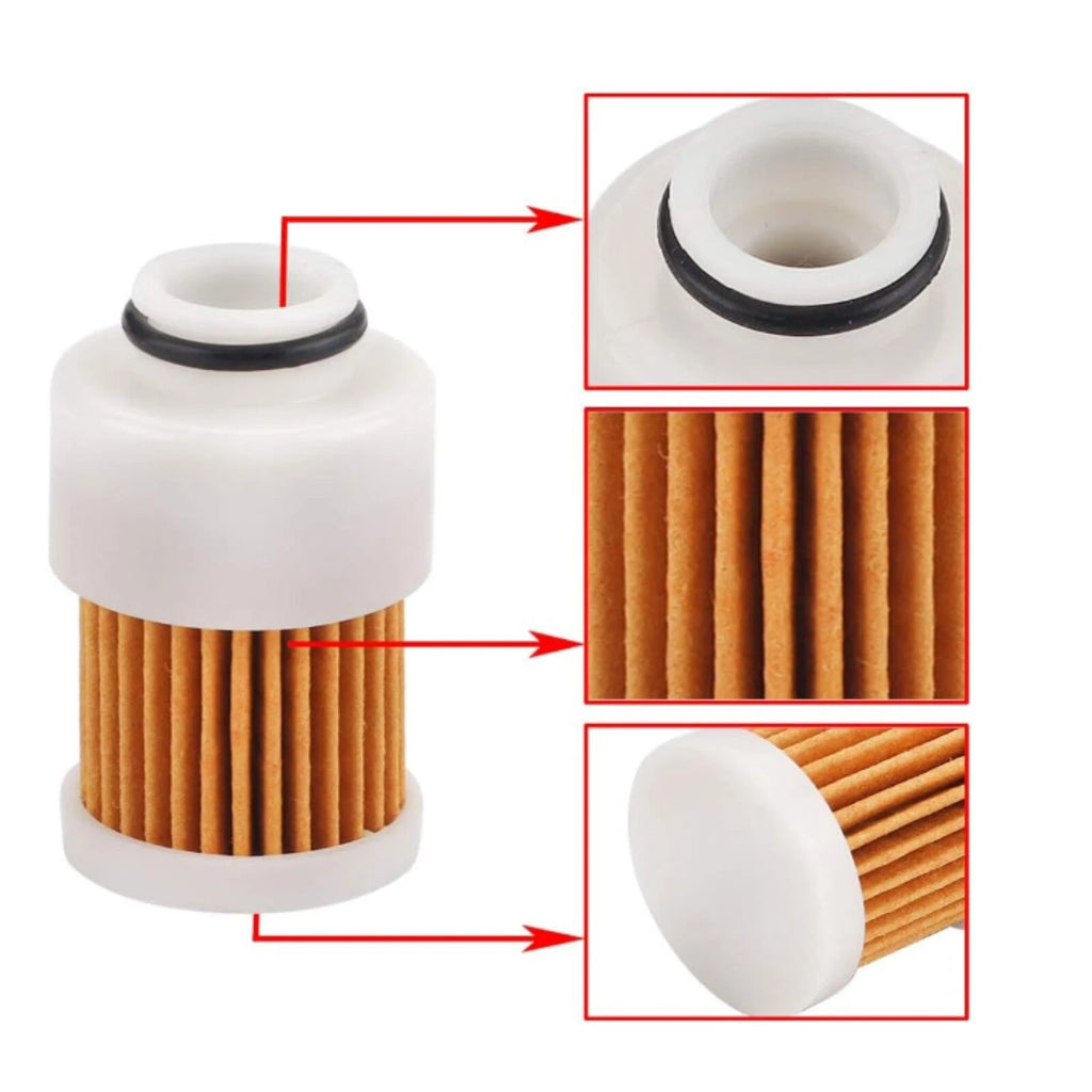4X Fuel Filter for Mercury Marine 75 80 90 100 HP Engine (35-8M0168897, 187979)