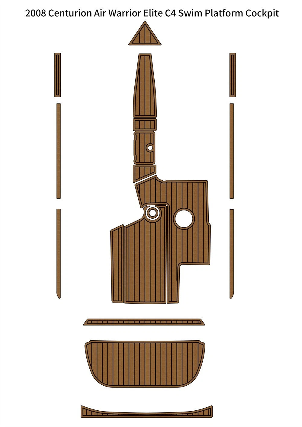 EVA Flooring Mat for Centurion Air Warrior Elite C4 (2008)