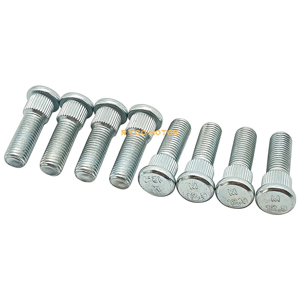 8x Wheel Studs for Polaris RZR Ranger 900 1000 Diesel General 1000 Brutus PRO XD