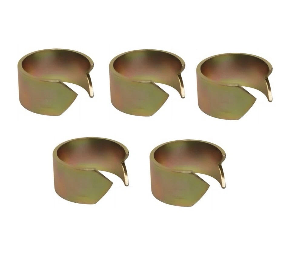 5Pcs Shift Shaft Bellows Clamp for Mercury Mercruiser (Replaces 54-866507, 18-7321)