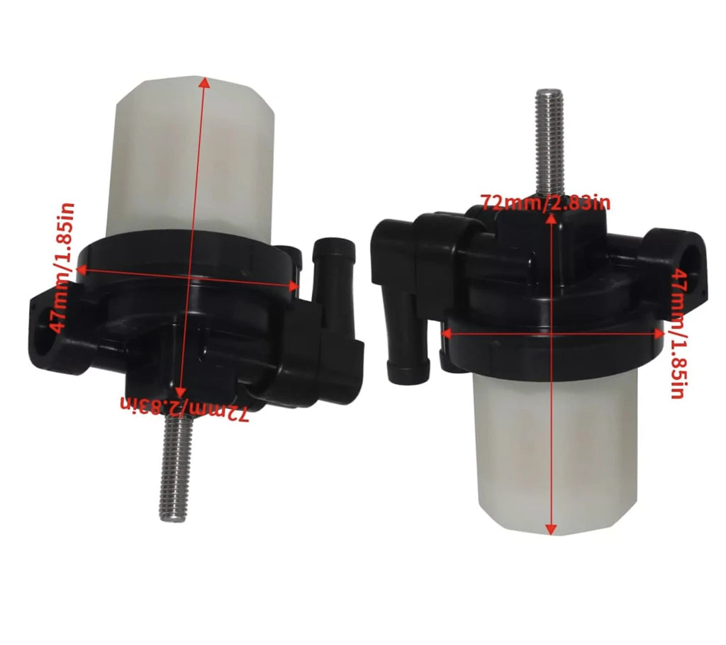 2Pcs Fuel Filter for Mercury Outboard 30HP 35HP 40HP 50HP 60HP (4-Stroke) 35-879884T