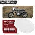 Front Side White Number Plate for Honda Z50 Z50R (1979–1987)