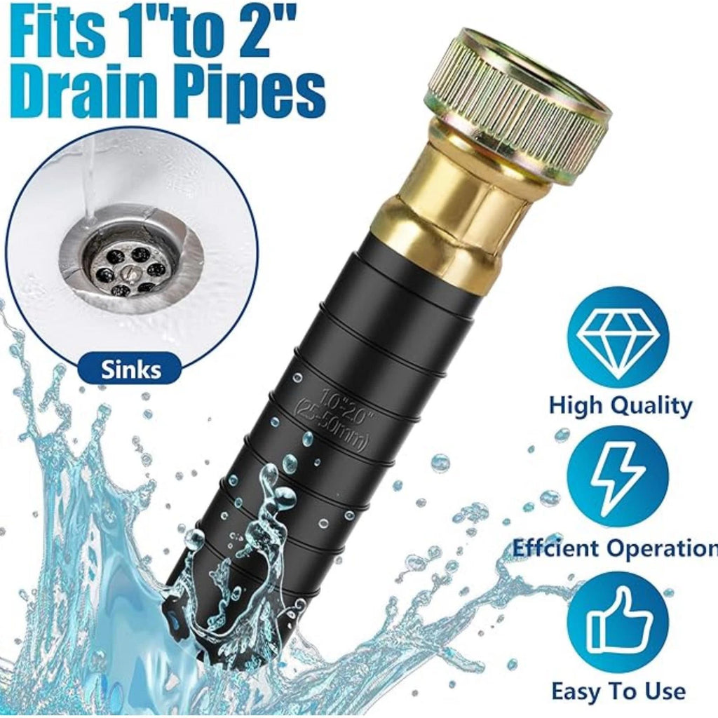 1"-2" Drain Blow Bag and Bladder for Ultimate Drain Cleaner Solution