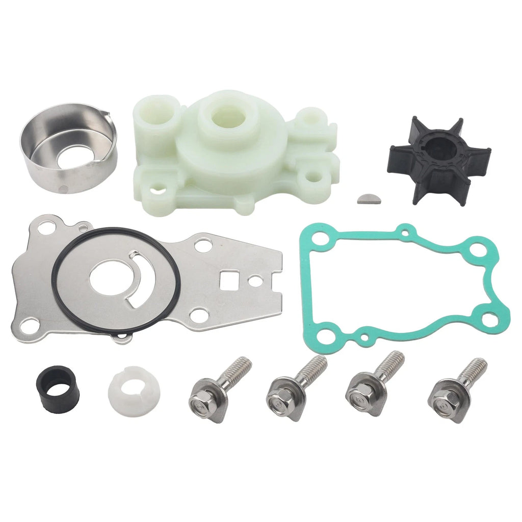 Water Pump Kit with Housing for Yamaha 25 30 40 HP 4-Stroke Outboard (66T-W0078)