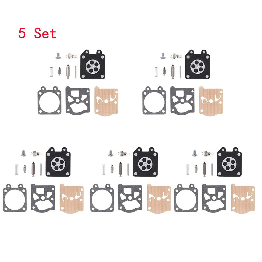 Set of 5 Carburetor Repair Kits for Stihl 024 026 MS240 MS260 (WALBRO K11-WAT)