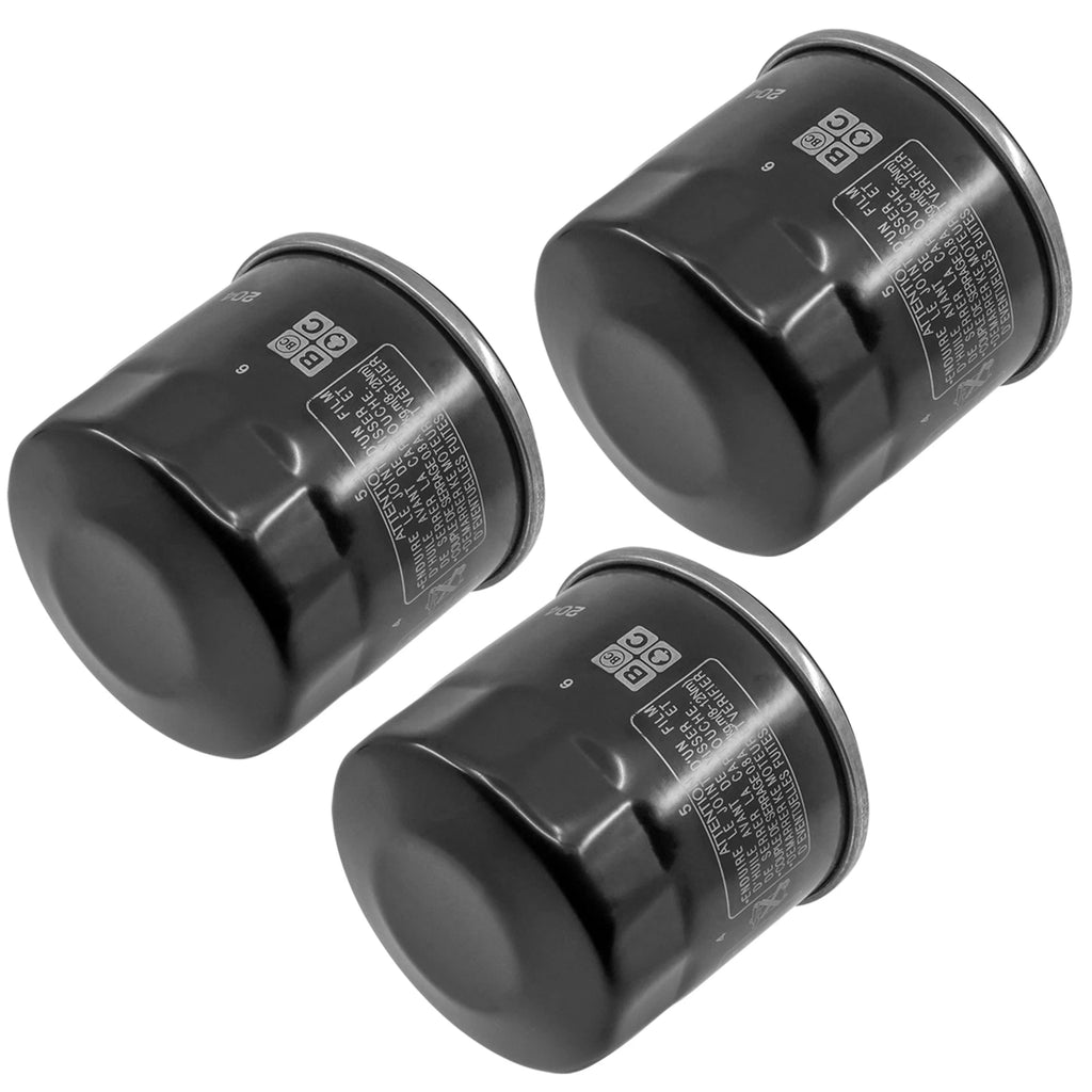 3 Pack Oil Filter for Yamaha VX1100 Waverunner (2009–2013)