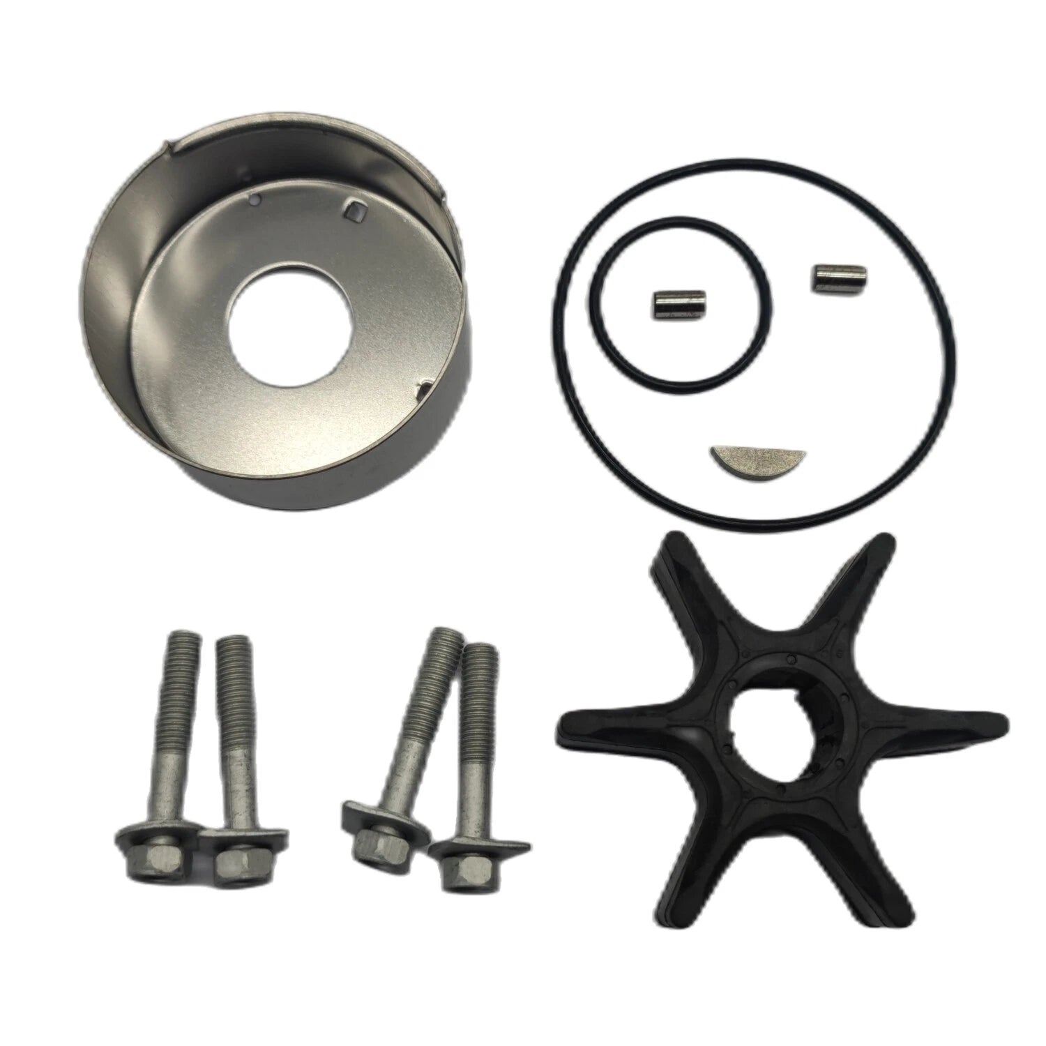 Water Pump Impeller Kit for Yamaha VZ 200 225 250 HP (2000–2005) 60X-W0078-00