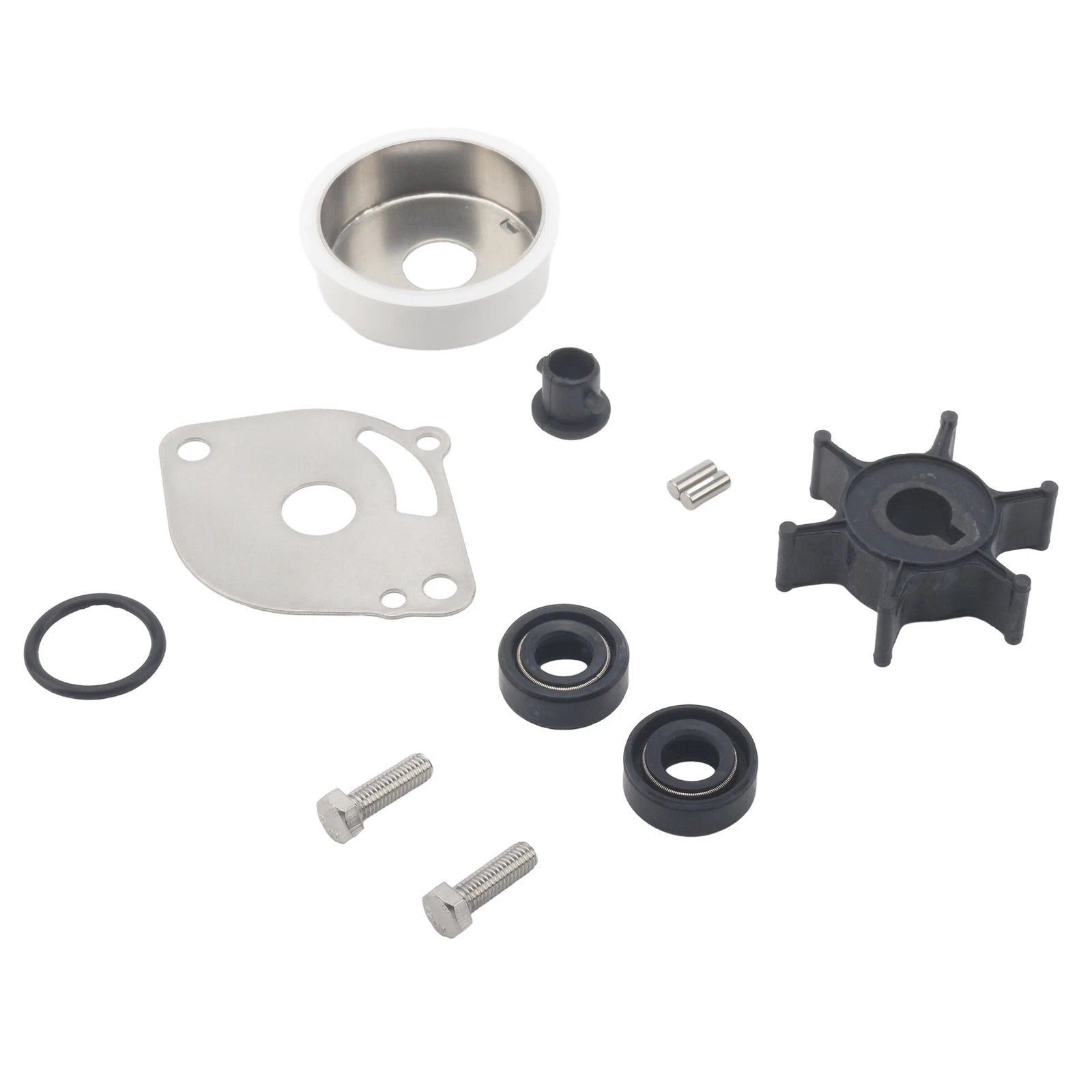 Water Pump Repair Service Kit for Yamaha Outboard 2HP (6GD-W0078-00)