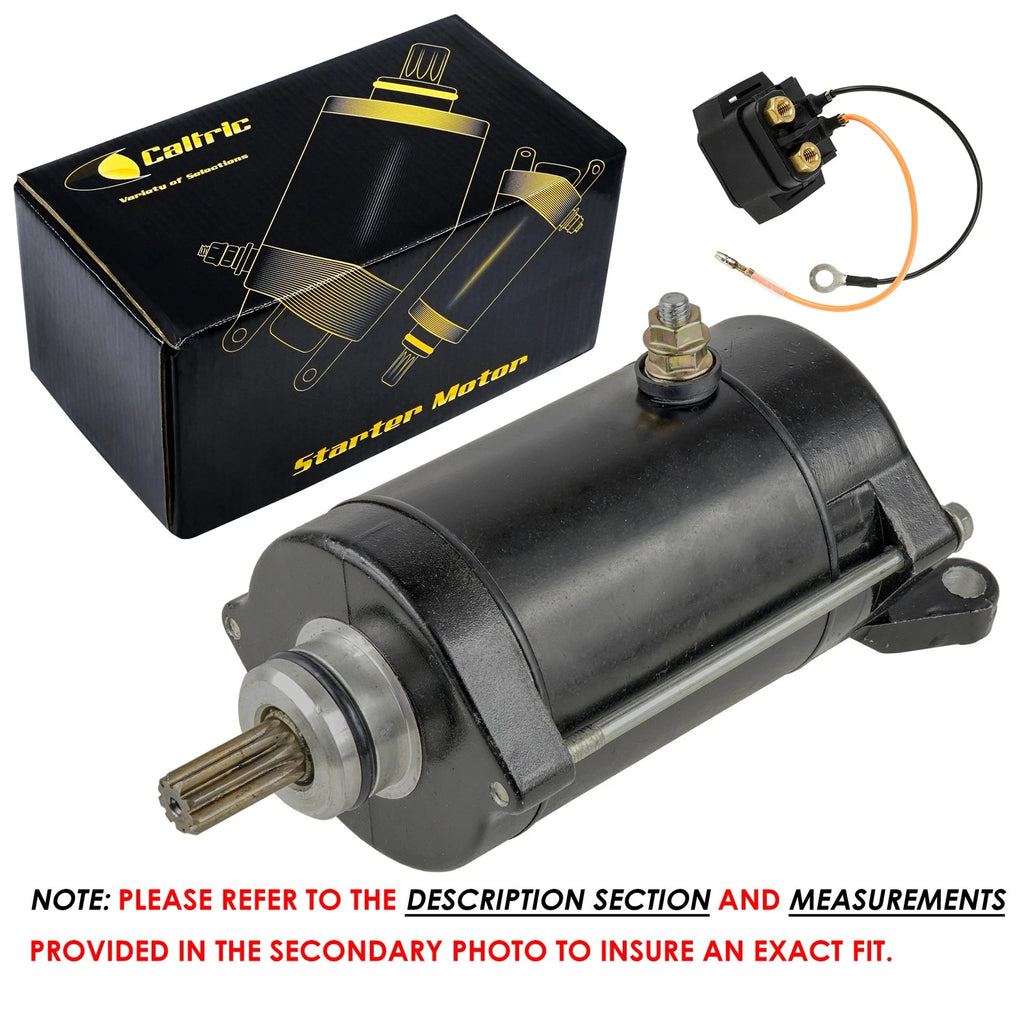 Starter & Solenoid Relay for Yamaha GP1300R Waverunner (2003–2007)