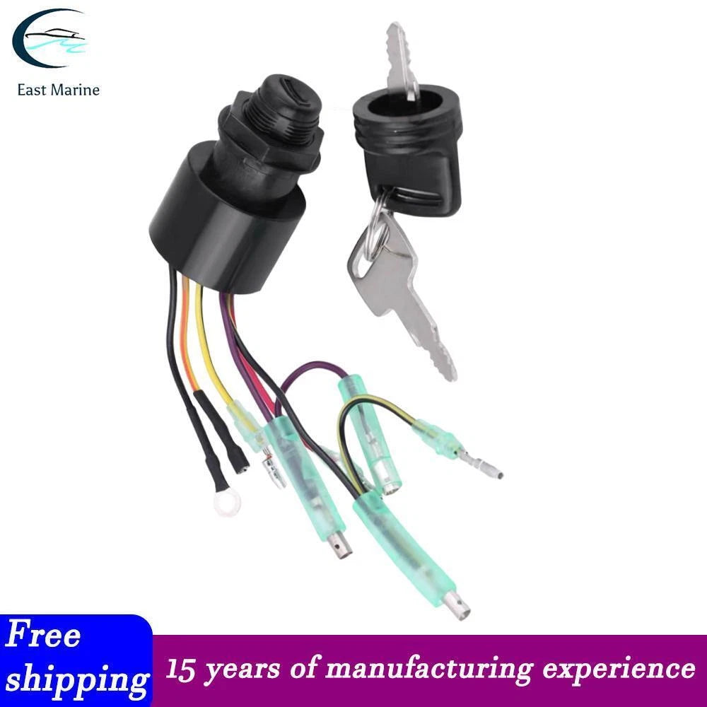 Ignition Key Switch for Mercury Outboard Control Box (1987–1999) 87-17009A5