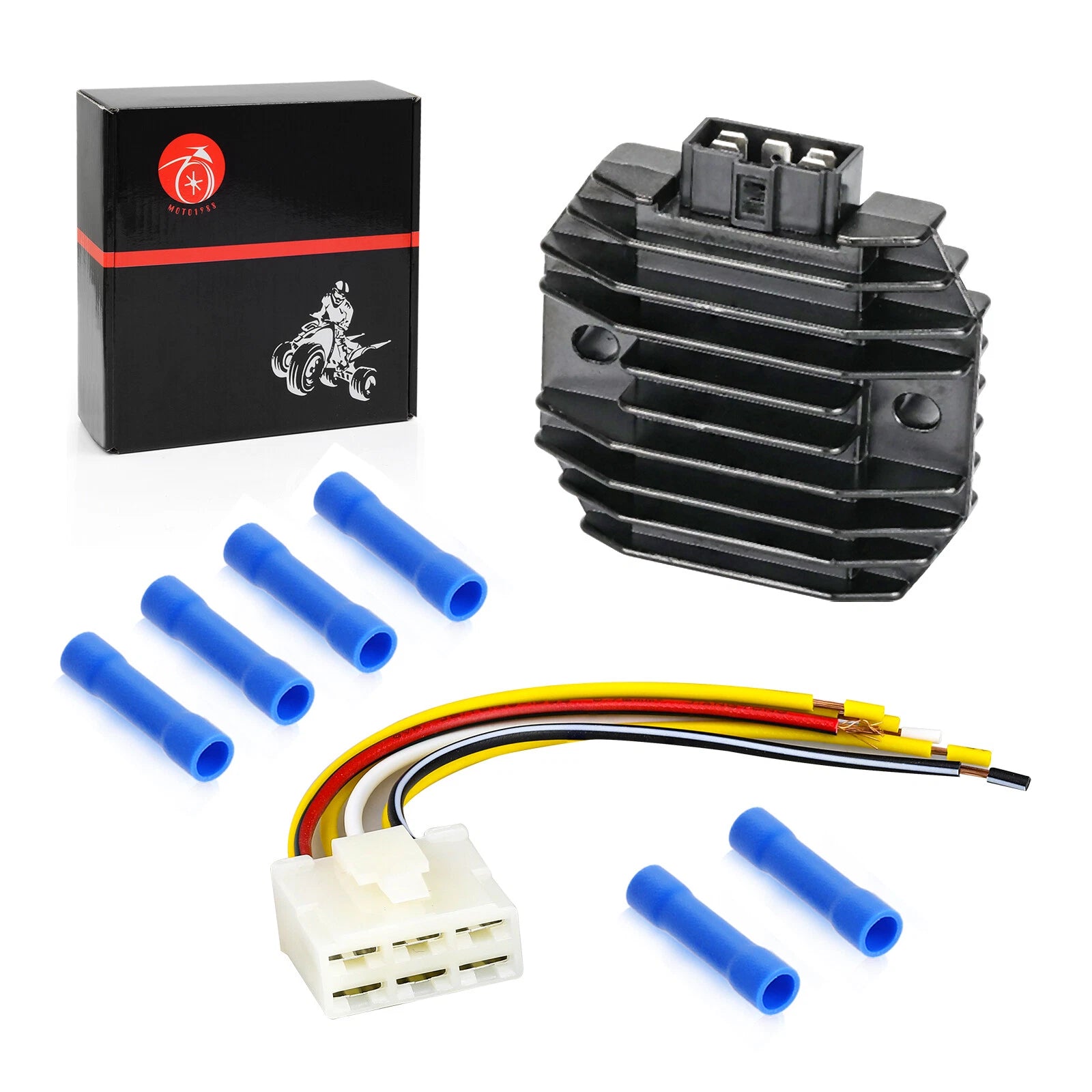 Regulator Rectifier with Plug for Yamaha FZR600R (1995–1999) YZF600R (1995–2007)