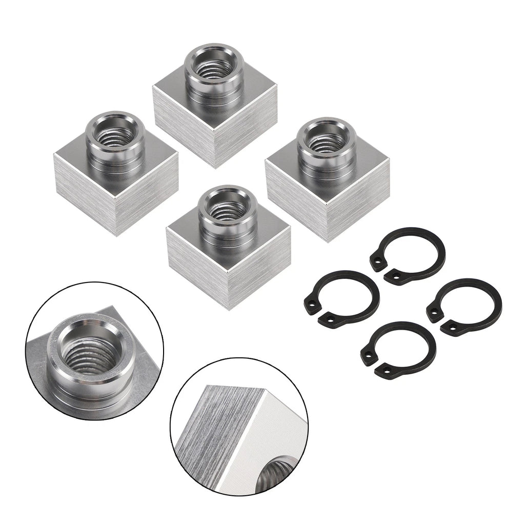 Set of 4 Insert Nut & Snap Ring 04414 03400 for Triton XT & LT