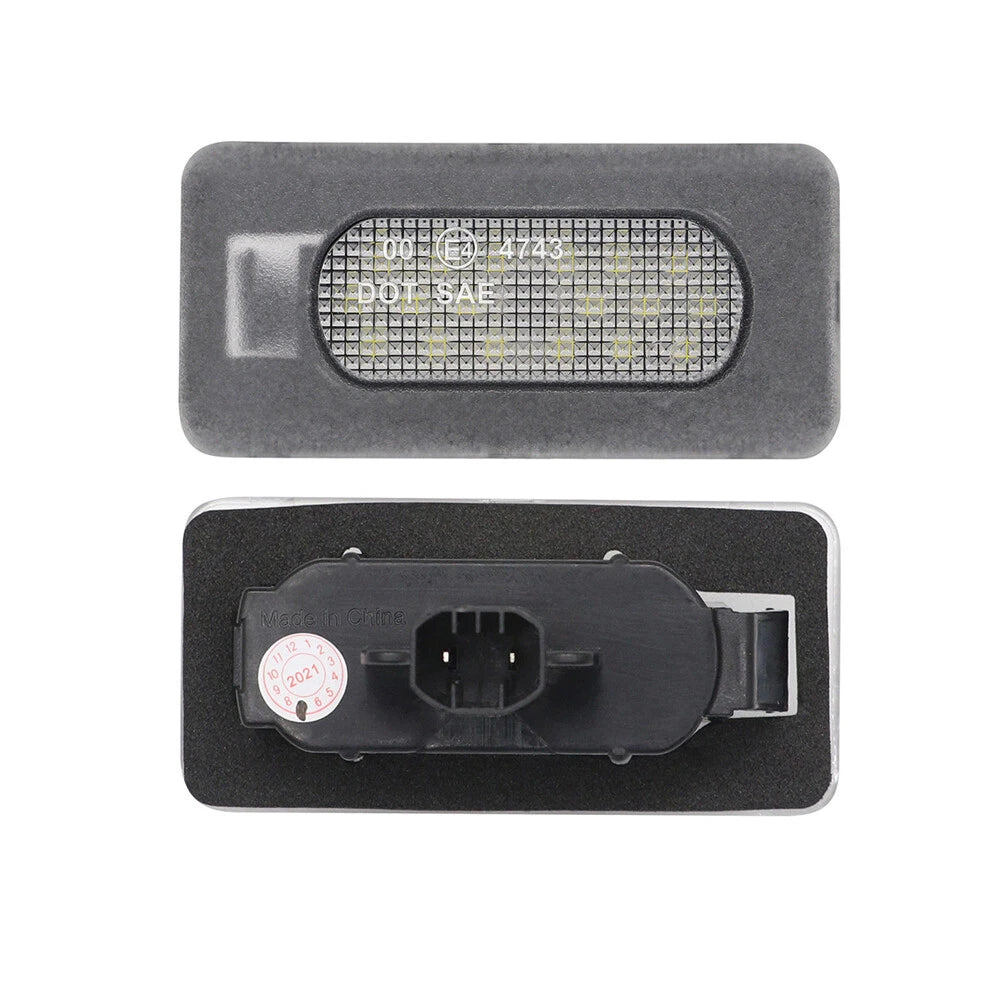 2X LED License Plate Tag Lights for Toyota Corolla (2019–2024) 6000K