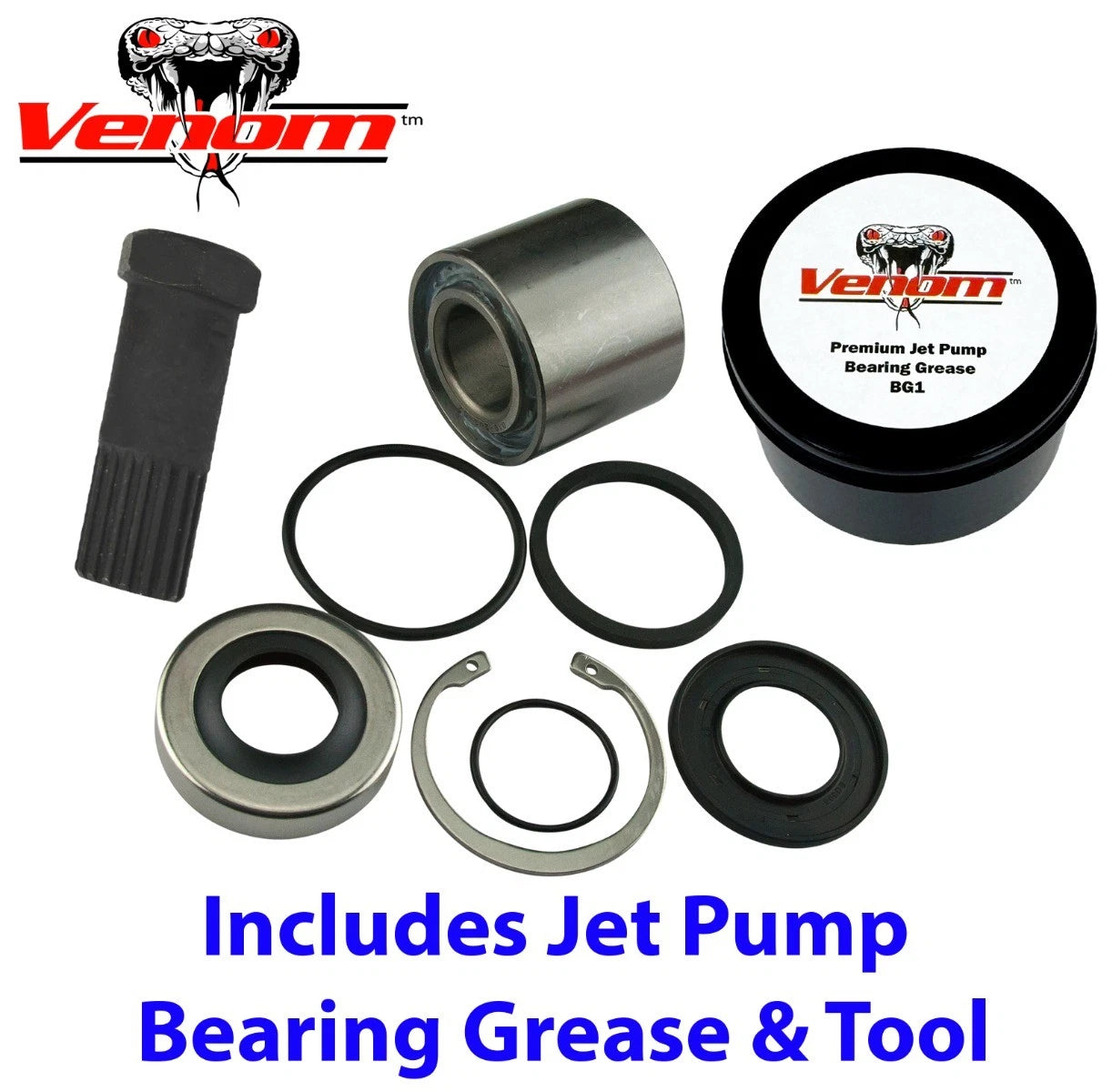 Jet Pump Rebuild Kit for SeaDoo Speedster 200 Wake 2x155 4Tec (2000–2009)