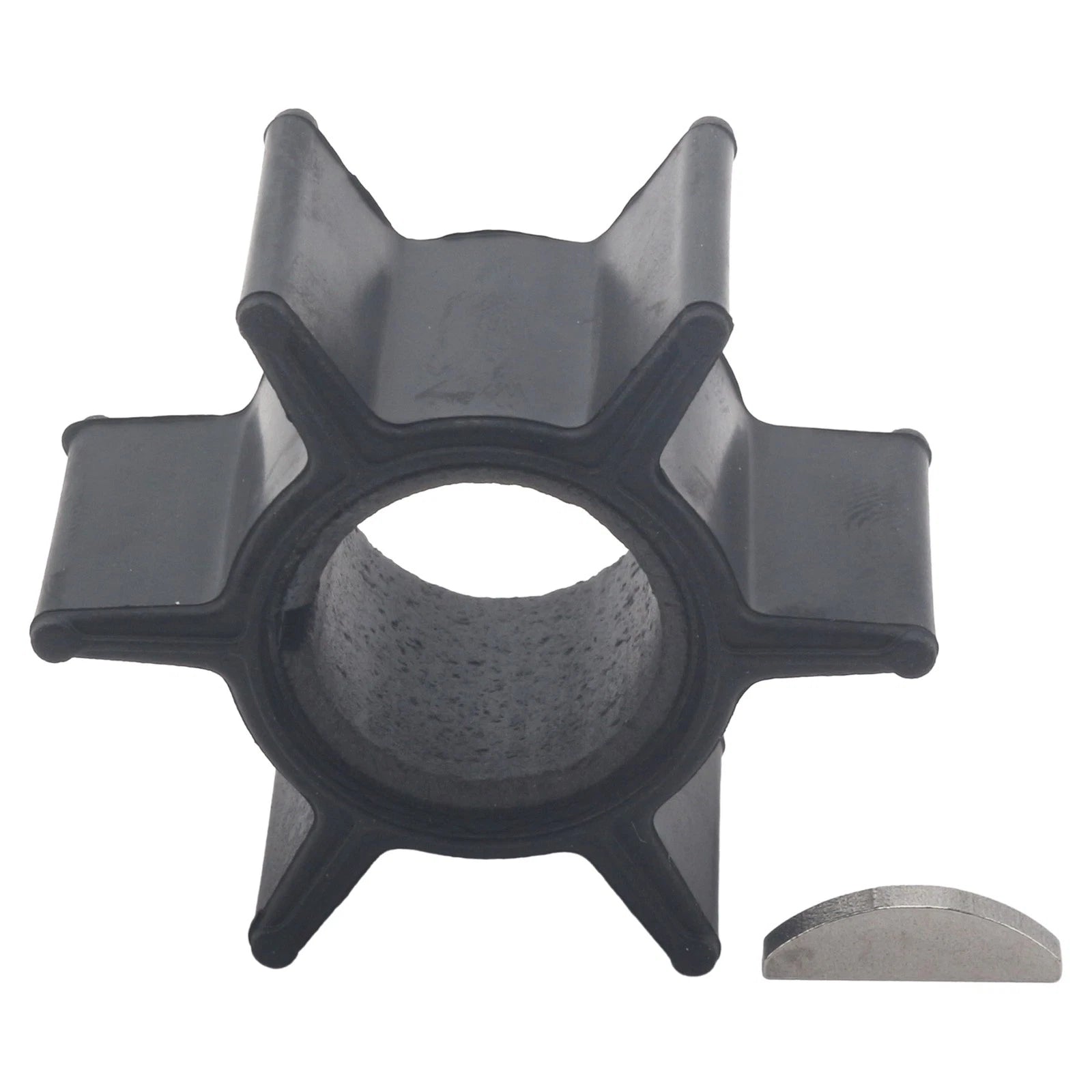 Water Pump Impeller & Key for Mercury Marine Quicksilver (47-161541, 47-16154-1)