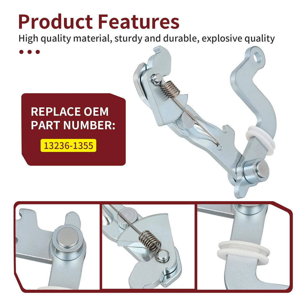 Right Brake Lever Bracket for Kawasaki Mule 3000 3010 3020 4000 4010 (1993–2009) 13236-1355