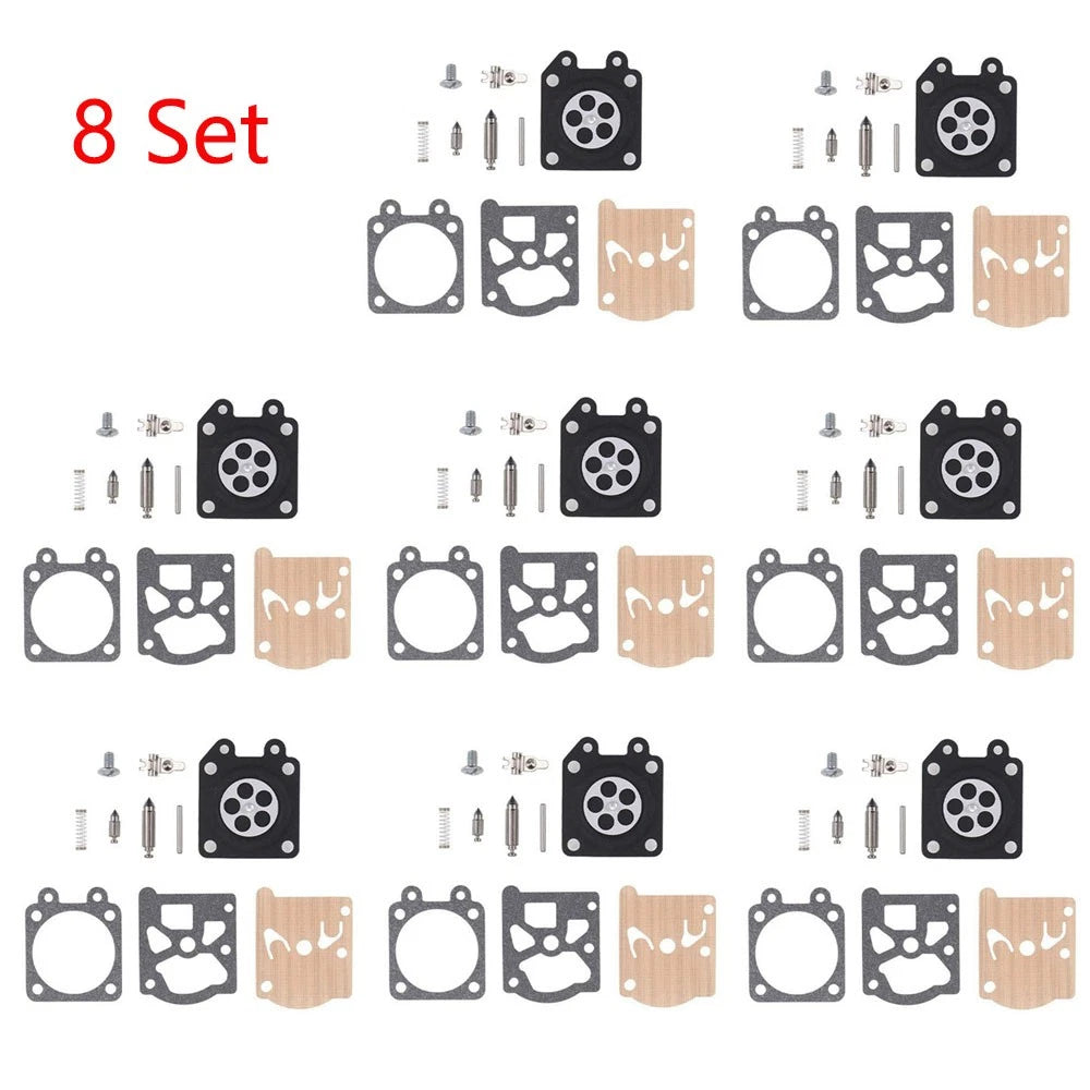 Set of 8 Carburetor Diaphragm Kit for Stihl 024 026 MS240 MS260 (WALBRO K11-WAT)