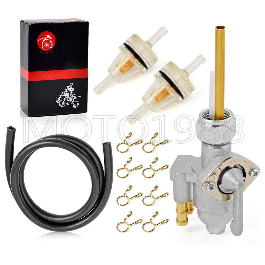 Fuel Tank Valve Petcock Kit for Honda CL175 CB350 CL350 SL350 CB360 CB450 (1968–1976)
