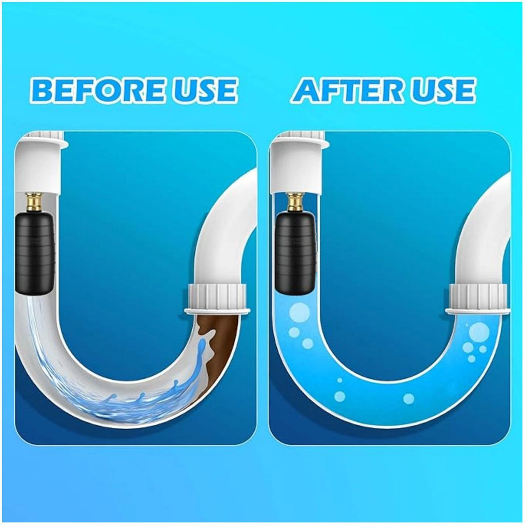 1"-2" Drain Cleaning Bladder & Bag for Effective Drain Cleaning