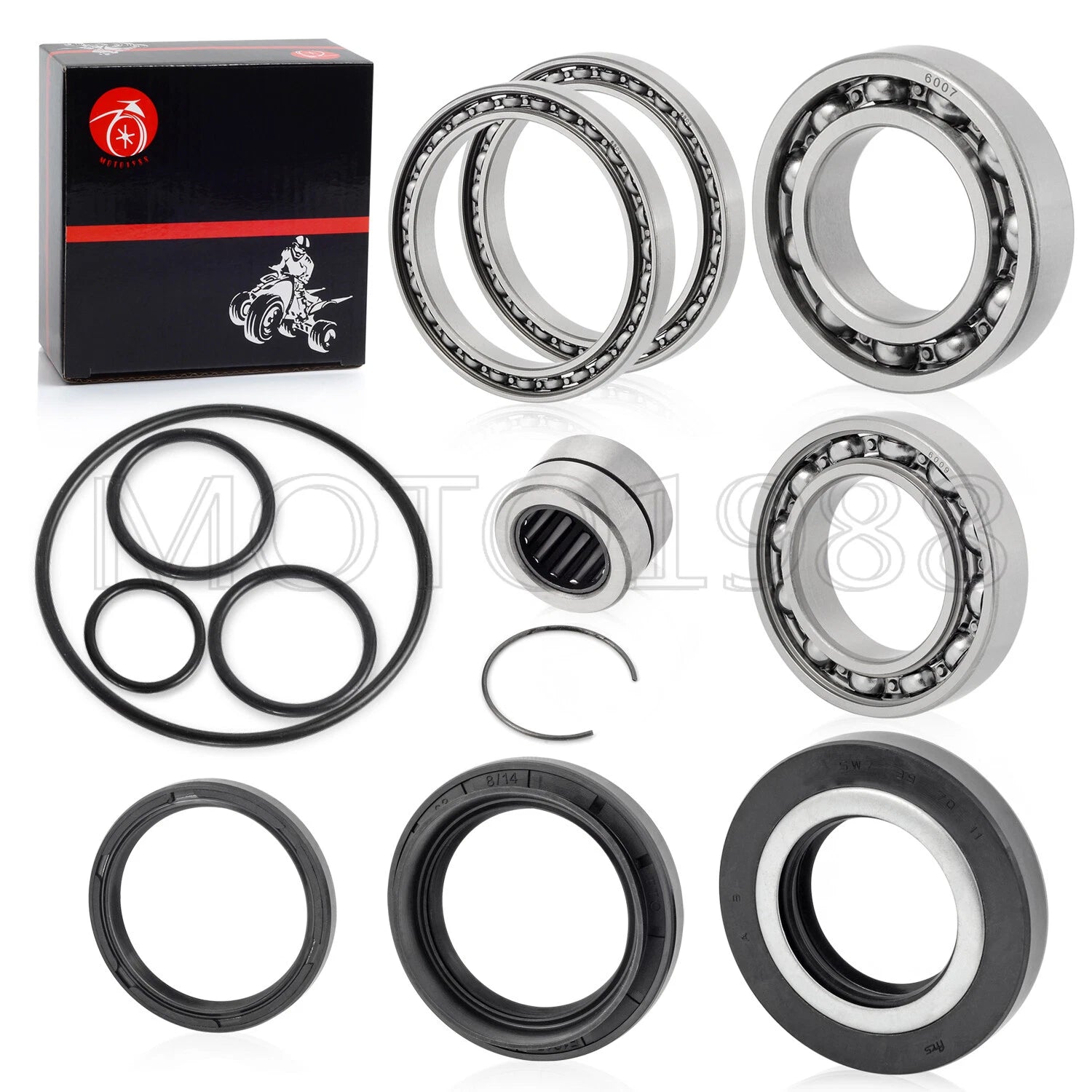 Rear Differential Bearing & Seal Kit for Honda Rancher 420 TRX420 (2007–2013)