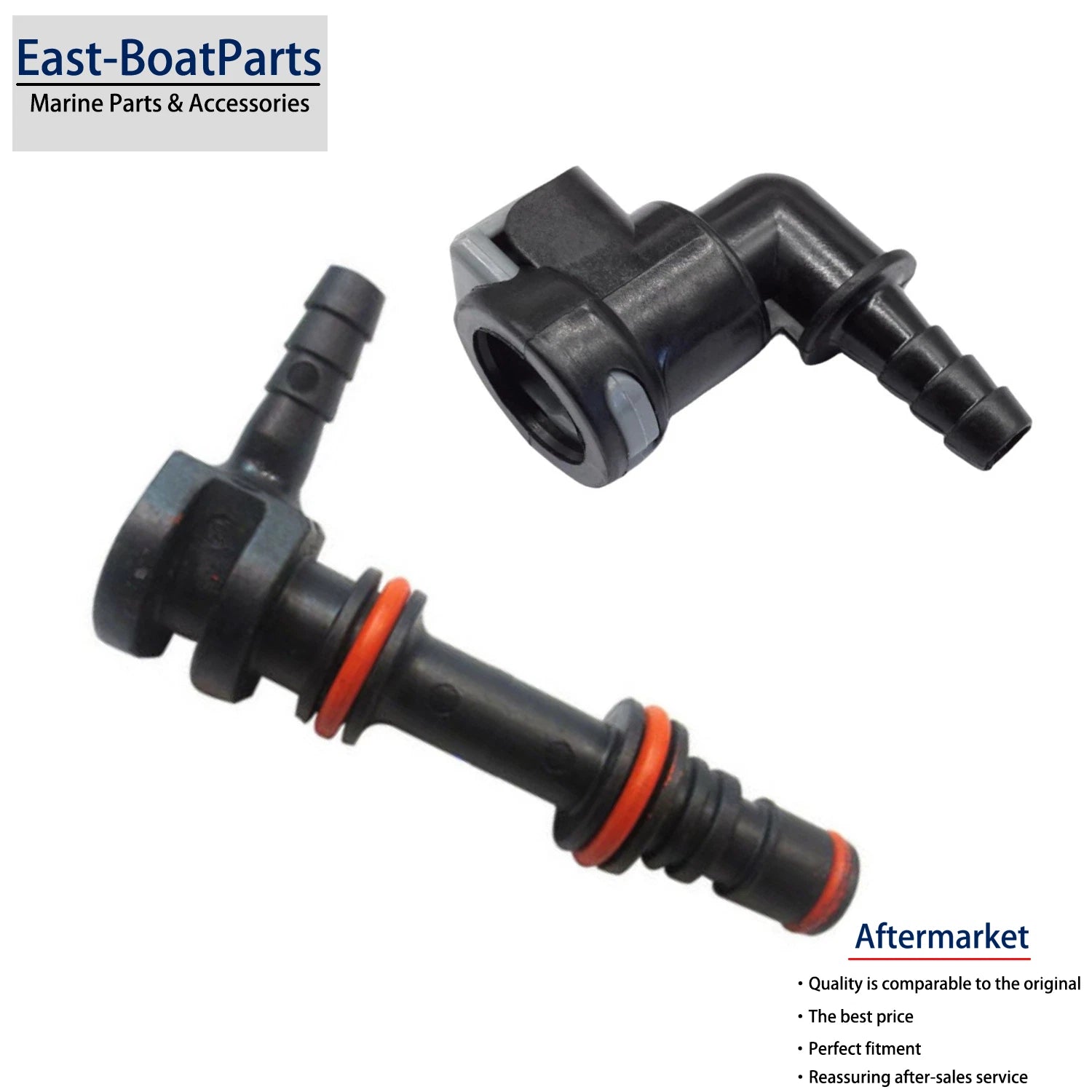 Oil Reservoir Gear Lube Fitting & Connector for Mercruiser (22-861150T02, 22-861163)