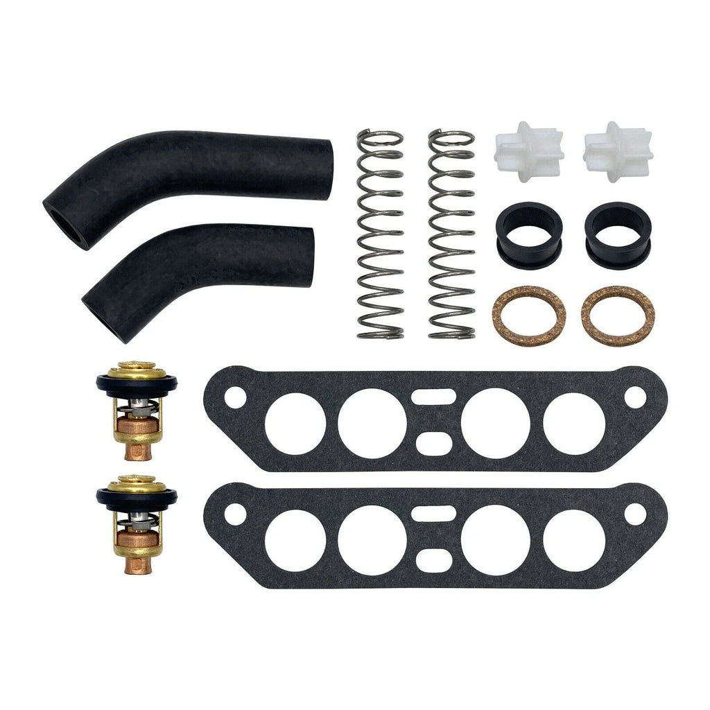 Thermostat Kit w/ Hoses for Johnson Evinrude V4 Crossflow (65-140HP) 18-3673 434841