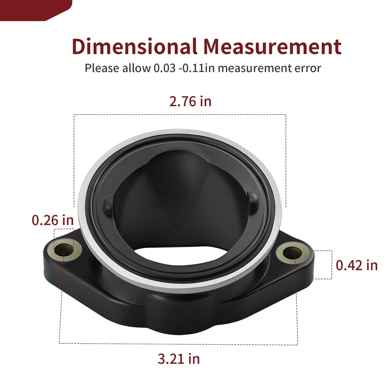 Intake Manifold Boot Adapter 1205320 for Polaris RZR Turbo R R 4 (2022–2024)