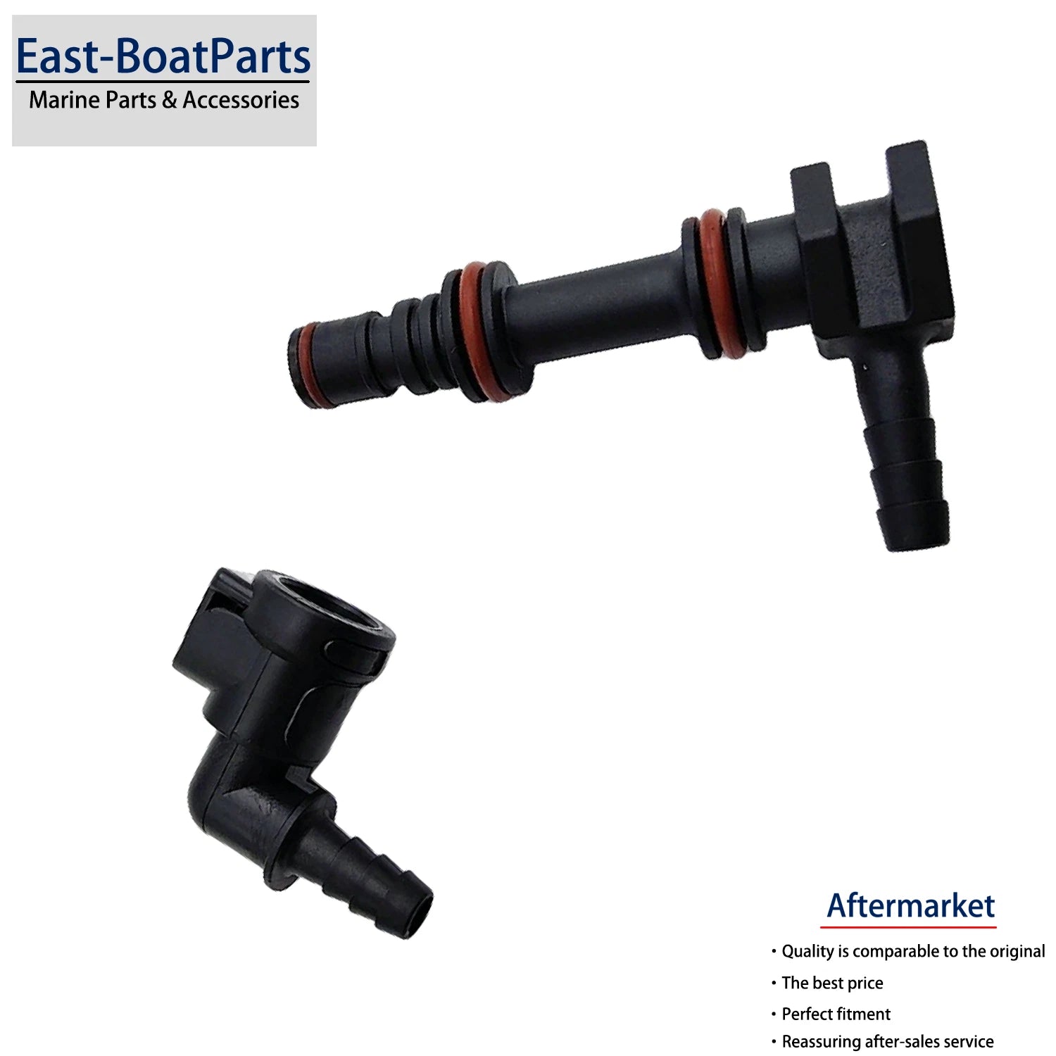 Oil Reservoir Gear Lube Fitting & Connector for Mercruiser (22-861150T02, 22-861163)