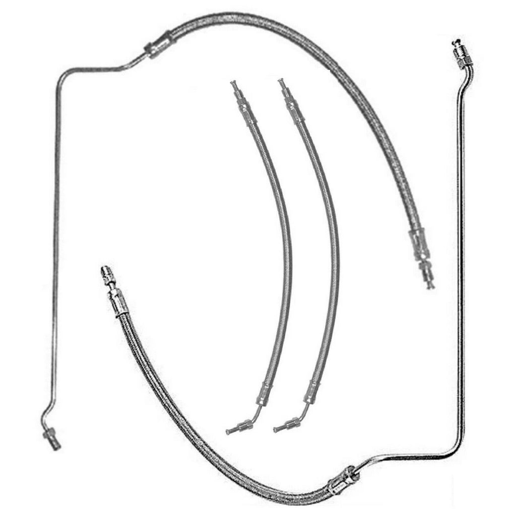 Trim Ram Hydraulic Cylinder Hose for MerCruiser Bravo (32-99904Q, 32-864588/89)
