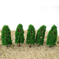 40Pcs 10cm Model Trees for Train Railroad Diorama HO OO Scale