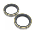 2X Propshaft Oil Seals for OMC Johnson Evinrude (334950, 0334950, 18-8367)