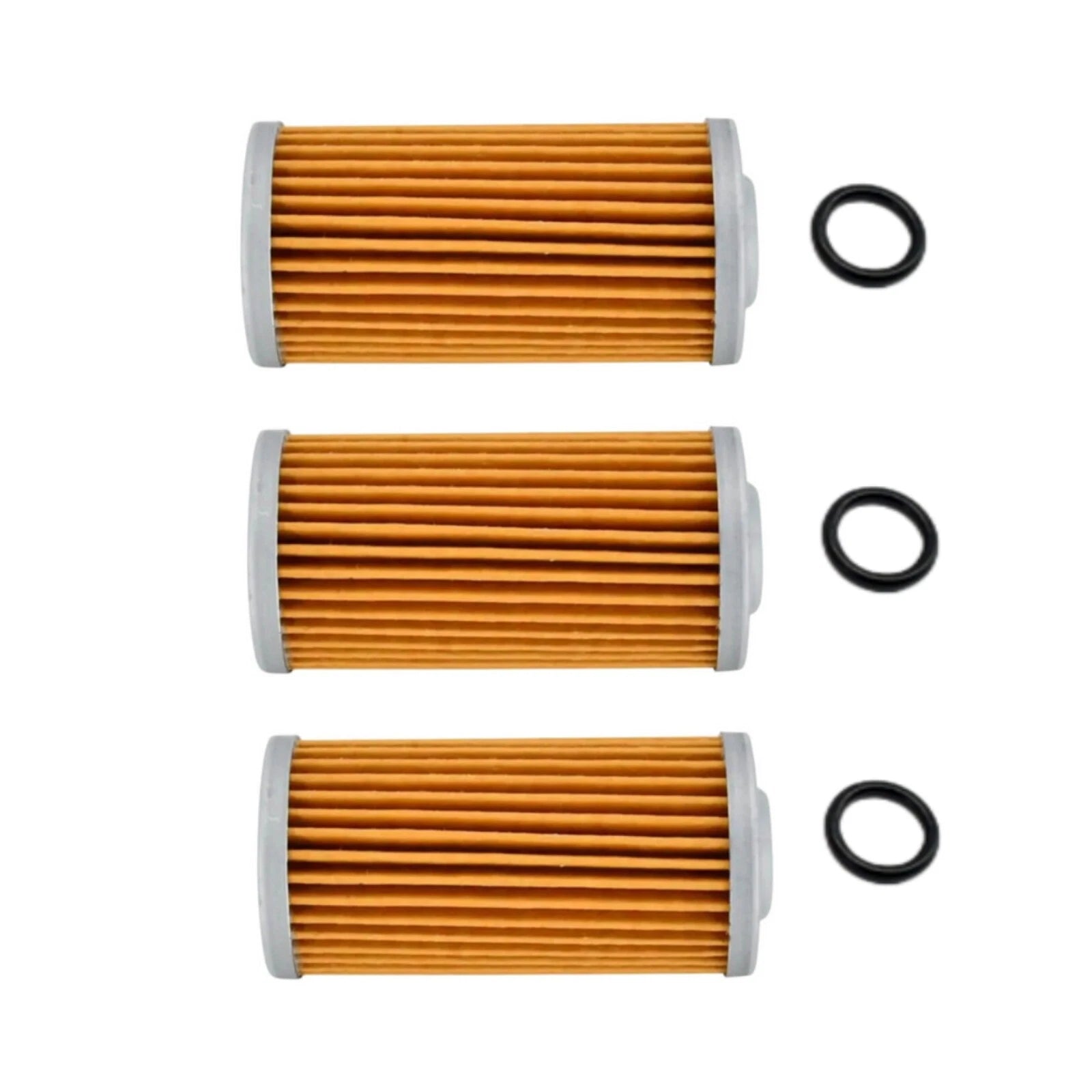 3Pcs Fuel Filter for Yanmar 3YM30, 3GMF, 3GM30, 2GM, 1GM10, 2GM20, 2QM, 2YM15 (–)