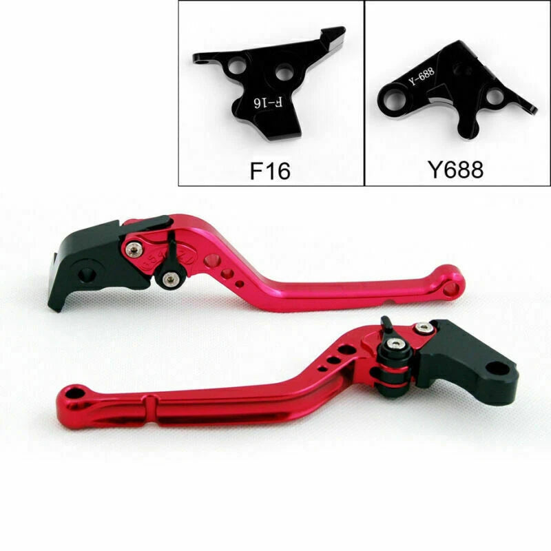 Long Brake Clutch Levers for Yamaha FZ1 FAZER/GT FZ6R FZ8 XJ6 FZ6-Fazer (2006–2018)