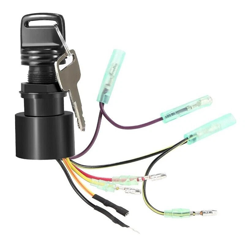 Ignition Switch Key Assembly for Mercury Outboard Motor Control Box (1987–1999)
