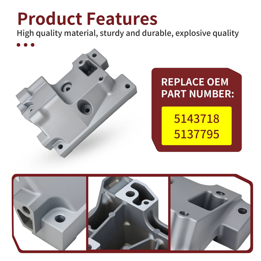 Transmission Joint Bracket for Polaris Ranger XP 900 (2013–2019) 5143718 5137795