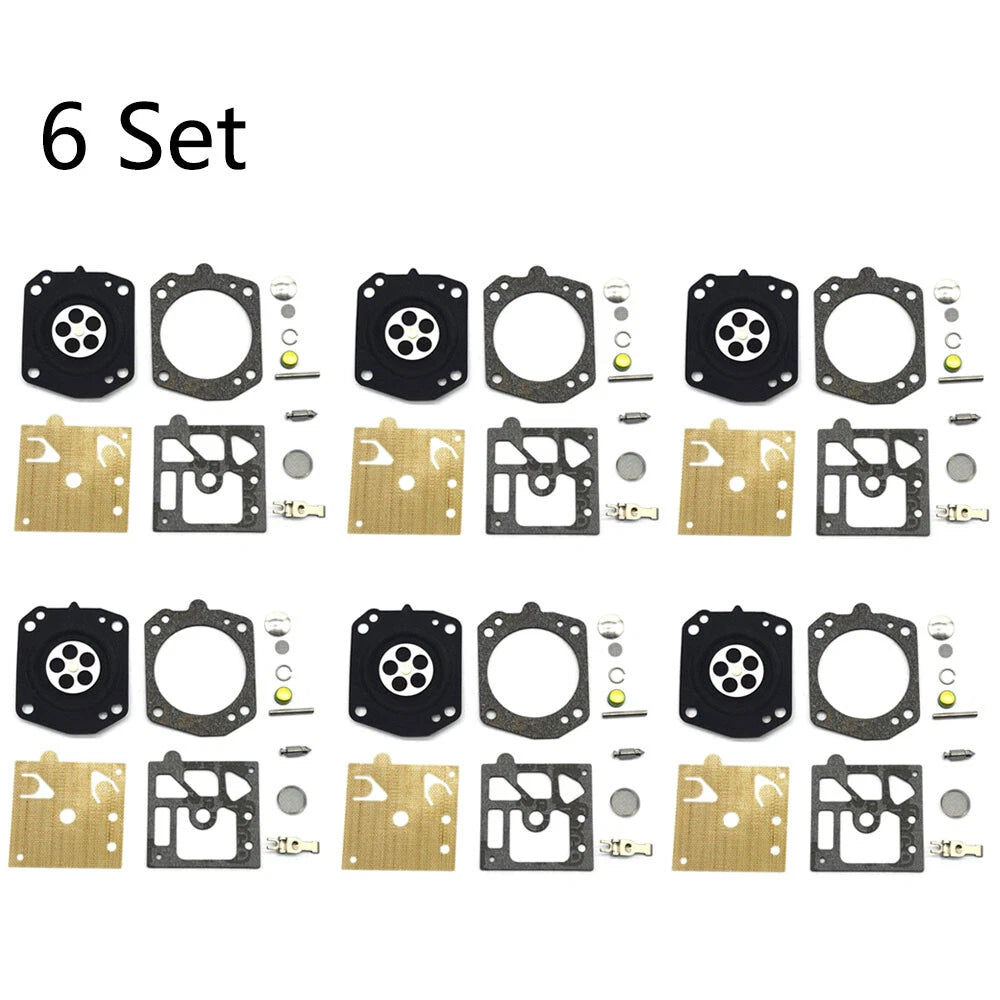 6X Carburetor Diaphragm Gasket Kit for Walbro K22-HDA Chainsaw (N/A)