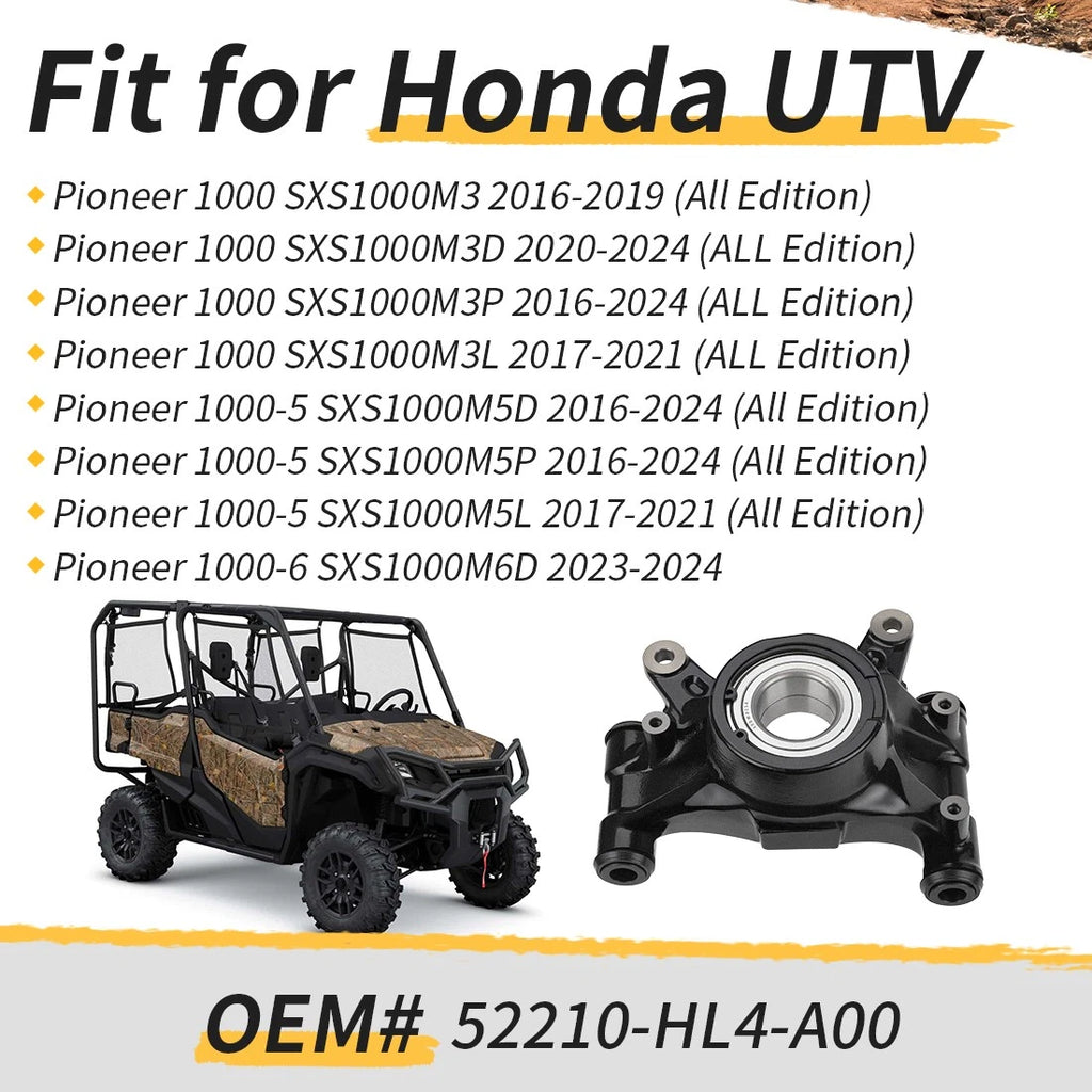 Rear Right Knuckle for Honda Pioneer 1000 (2016–2024)