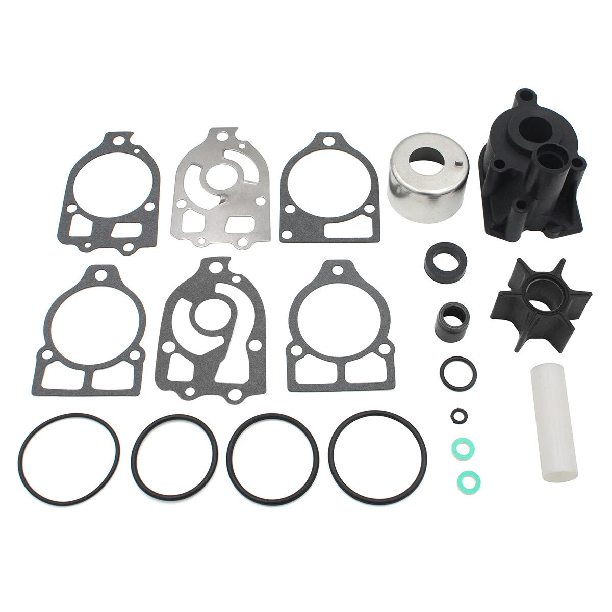 Water Pump Impeller Kit for Mercury V 150 175 200 225 HP Outboard (46-58618A4)