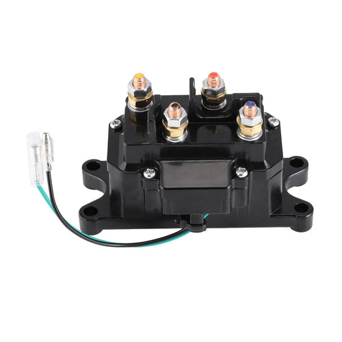 12V 250A Solenoid Relay Contactor Winch Switch Kit for ATV UTV (Warn 63070 62135)