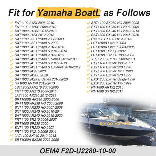 10X Drain Plug Assembly for Yamaha FAT SXT SAT RX XAT (1100-1800) F2D-U2280-10-00
